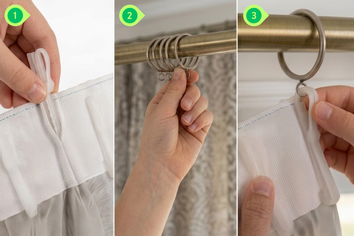 Pinch Pleats