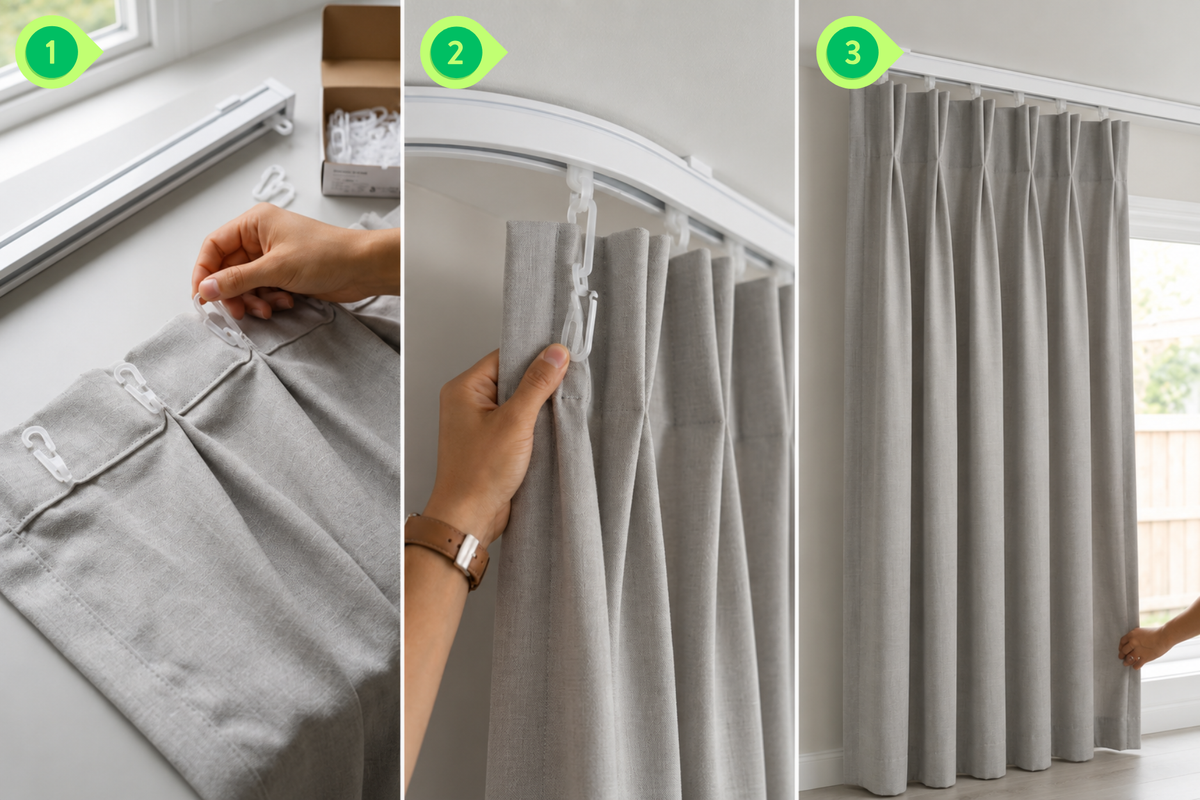 Pinch Pleats